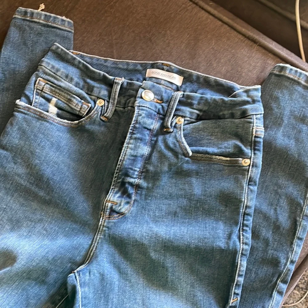 Good American distressed skinny jeans Good Waist 2/26 - Picture 1 of 5